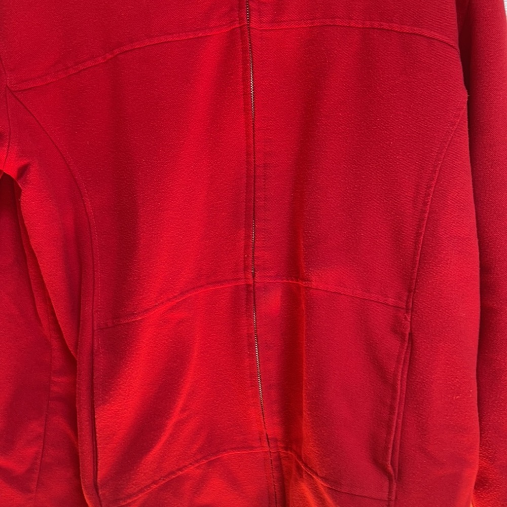 Rafael Red Medium Zip Up Jacket - image 2
